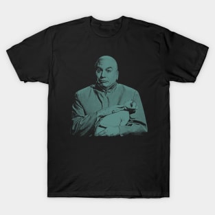 Dr Evil With Cat // 90s Aesthetic Design T-Shirt